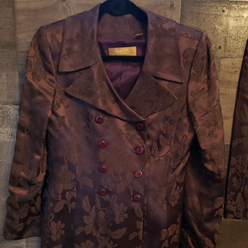 Dana Buchman Tuxedo Dress Up Dress Down Jacket 8